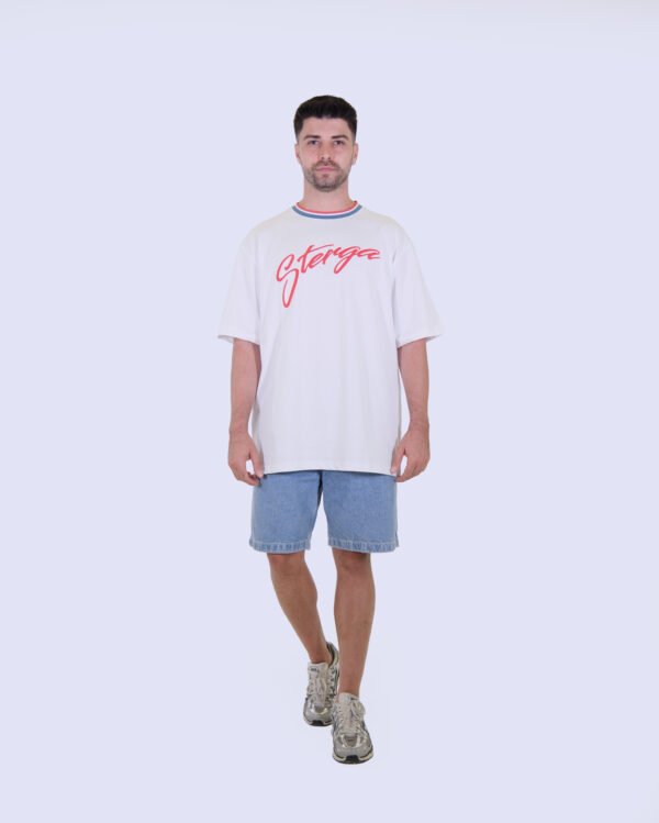 #OLDBUTGOLD Core Oversized T-Shirt – Bright White | STERGA