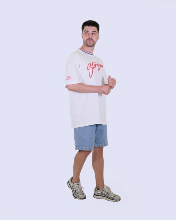 #OLDBUTGOLD Core Oversized T-Shirt – Bright White | STERGA