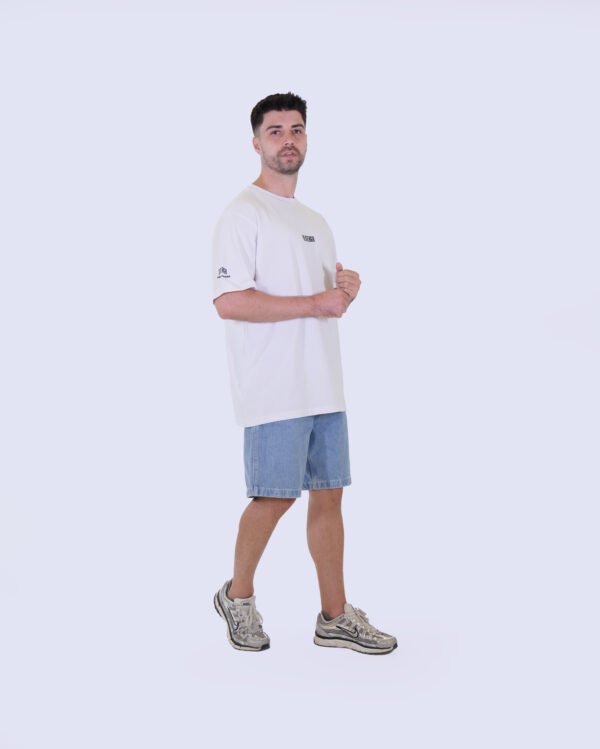 #RRR Core Oversized T-Shirt – Bright White | STERGA