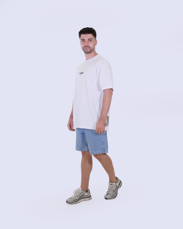 #RRR Core Oversized T-Shirt – Bright White | STERGA