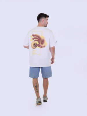 #RRR Core Oversized T-Shirt – Bright White | STERGA