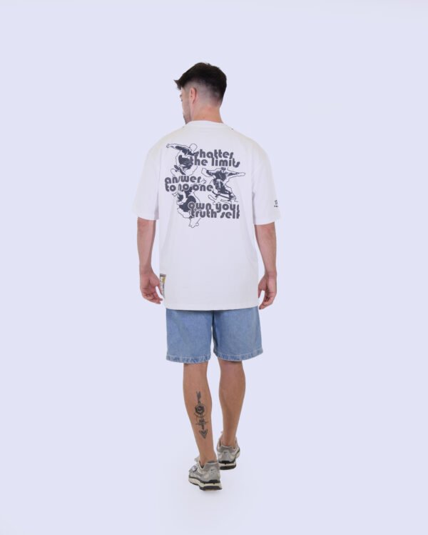 #PRAYURSELF Core Oversized T-Shirt – Bright White | STERGA