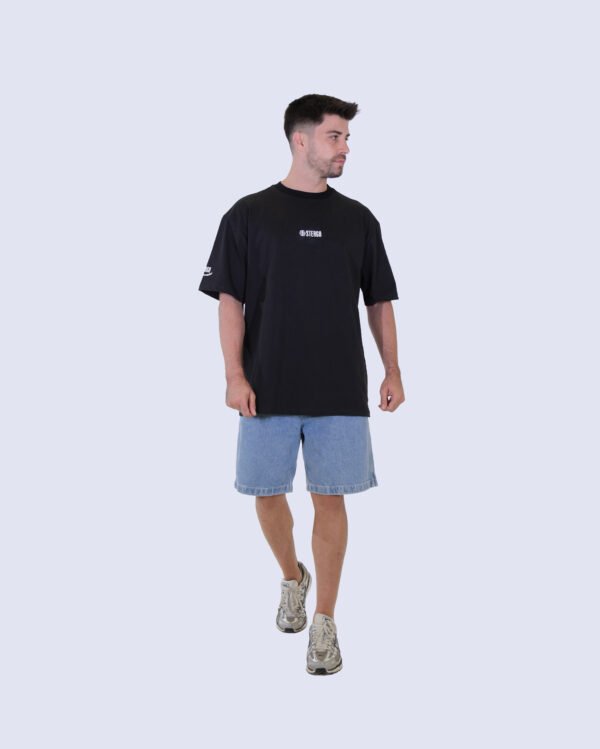 #VISUALEXP Core Oversized T-Shirt – Jet Black | STERGA