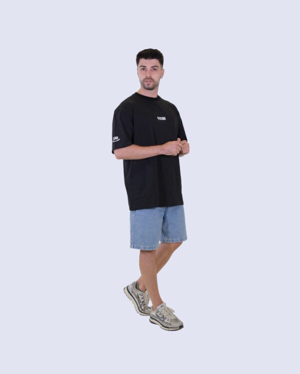 #VISUALEXP Core Oversized T-Shirt – Jet Black | STERGA