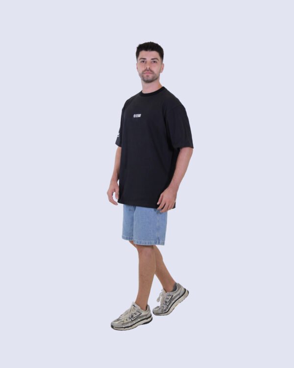 #VISUALEXP Core Oversized T-Shirt – Jet Black | STERGA