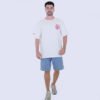 #STERGACICH Core Oversized T-Shirt – Antique White | STERGA