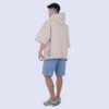#TOODIE Strip Core Oversized Hoodie – Taupe | STERGA