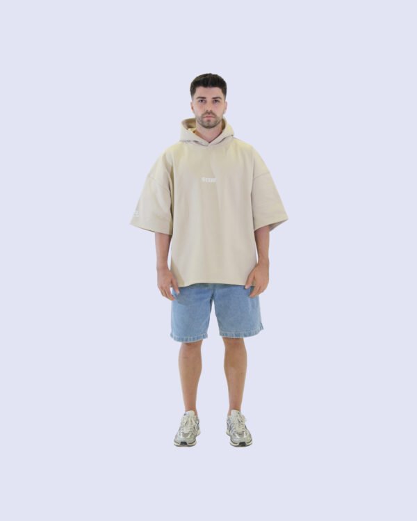 #TOODIE Classic Core Oversized Hoodie – Taupe | STERGA